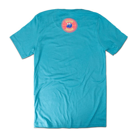 88888 88888 Bubble Gum Bottle Cap T-Shirt (Blue) - High Hemp Herbal Wraps