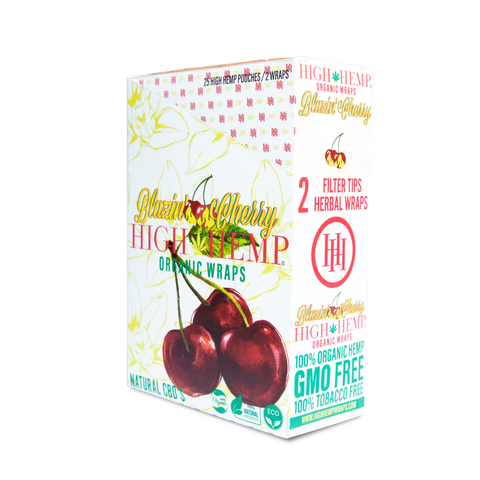 High Hemp Organic Wraps Blazin' Cherry - High Hemp Herbal Wraps