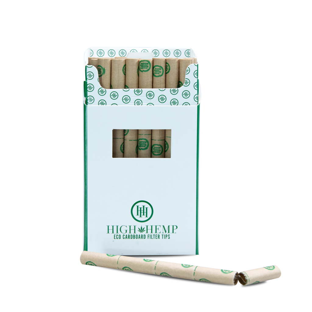 Eco Cardboard Filter Tips - High Hemp Herbal Wraps