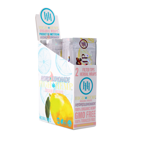 High Hemp Organic Wraps Hydro Lemonade - High Hemp Herbal Wraps