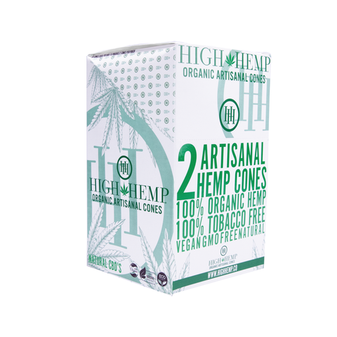 High Hemp Organic Wrap Cones - High Hemp Herbal Wraps